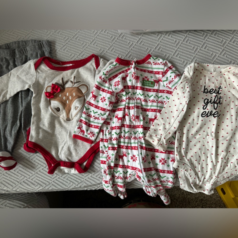 Baby 6 Month Holiday Bundle 14 Items Christmas, NYE, Easter